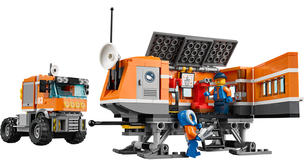 レゴシティ 60035 アイスベーストラックのトレーラーは本格的！ | レゴやデュプロのおすすめ商品情報ブログ