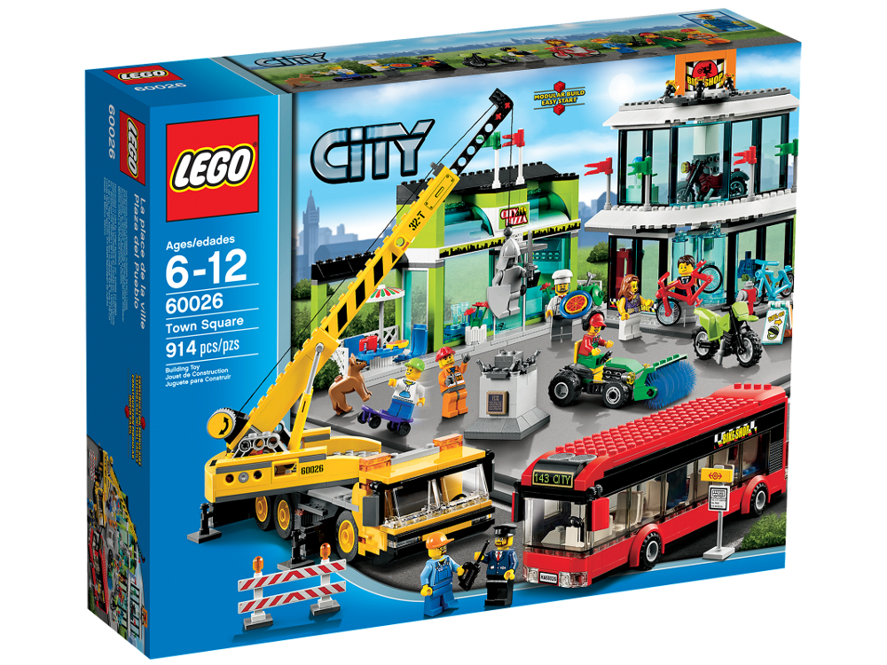 レゴ シティ レゴシティのまち 60097 - おもちゃ